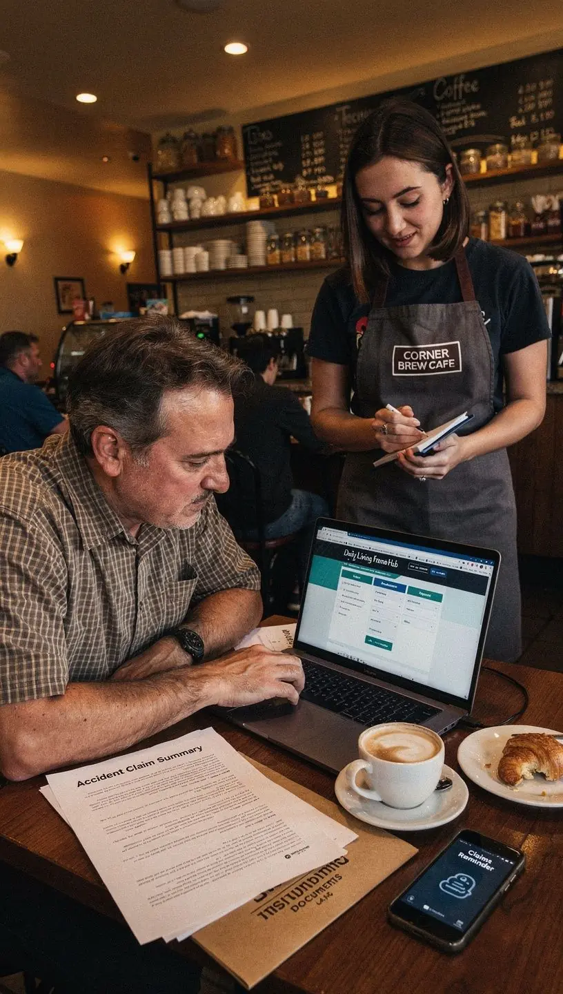 Ilustracja przedstawiająca różne rodzaje ubezpieczeń samochodowych.